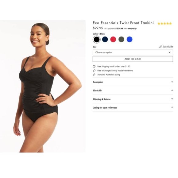 Sea Level Australia women's swim tank/tankini - Picture 6 of 6